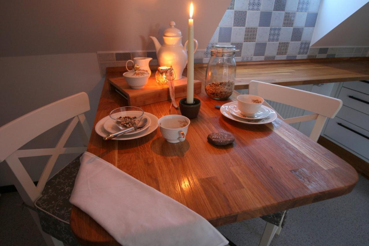 Ferienwohnung Spatzennest Франкенберг Экстерьер фото